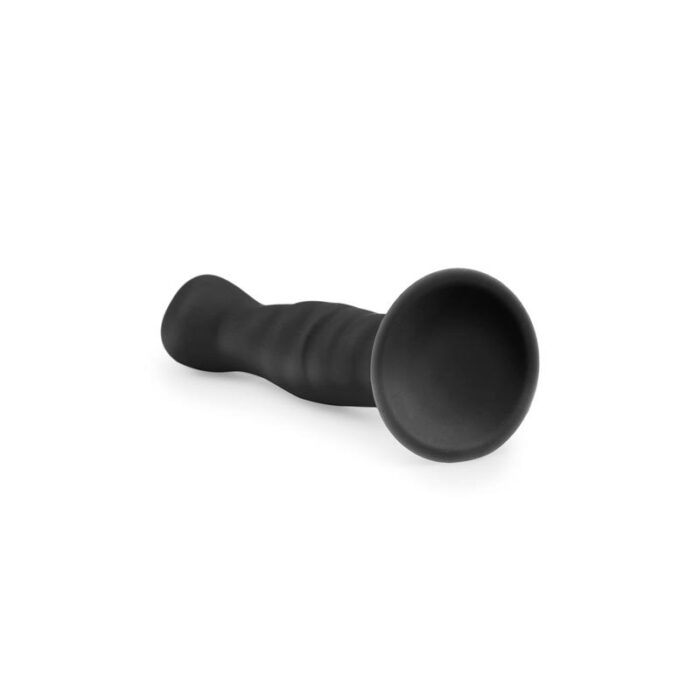 EasyToys Black Silicone Dildo With Suction Cup Third