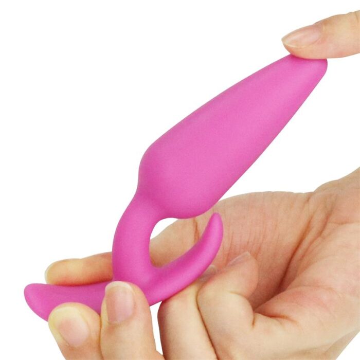 LoveToy Butt Plug Lure Me Size S Pink Fourth